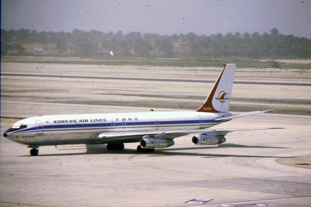 Boeing 707 de Korean Air.