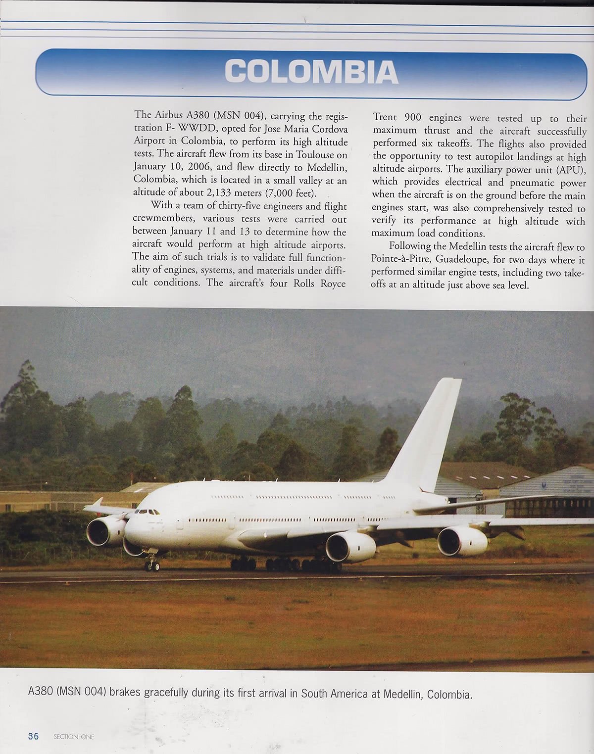 Airbus A380 Superjumbo on World Tour